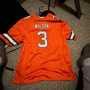 Wilson Orange Football Jersey